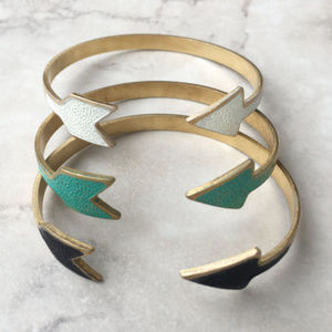 NWT Arrow Cuff bracelet and matching ring